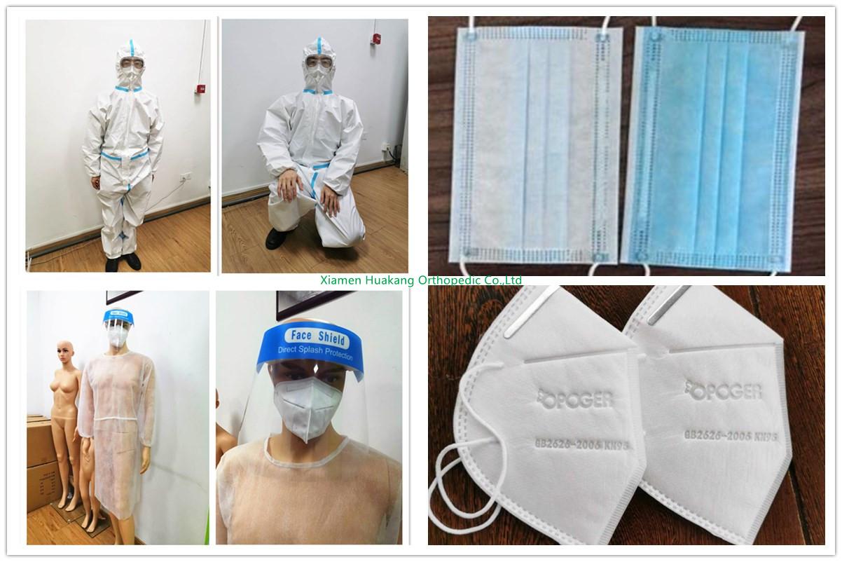 PPE disposable 3-ply face masks 