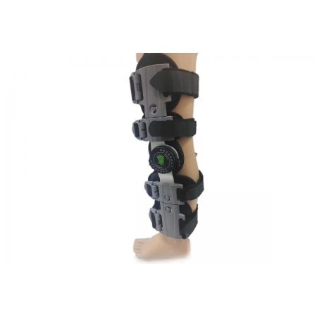 telescoping ROM hinged knee brace