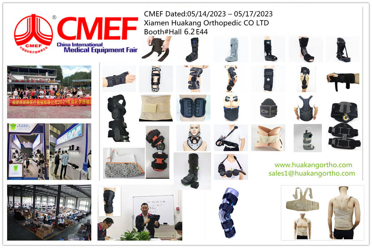 Производители брекетов для медицинской реабилитации на выставке CMEF 2023