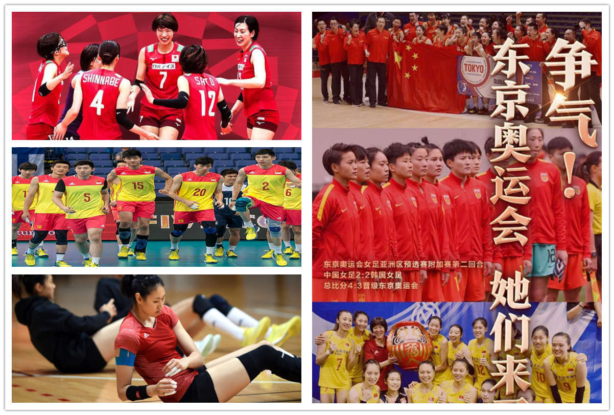 Приветствовать для китайской команды в Токио Олимпийские игры 2021 
